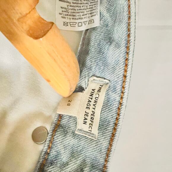 Madewell The Curvy Percy Vintage Jeans Size 28 - Picture 5 of 8